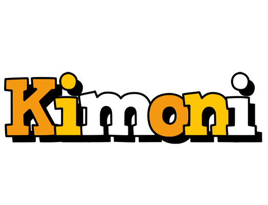 Kimoni cartoon logo