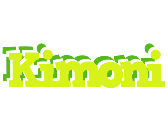 Kimoni citrus logo