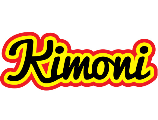 Kimoni flaming logo