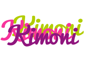 Kimoni flowers logo