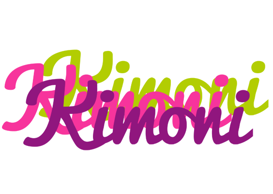 Kimoni flowers logo