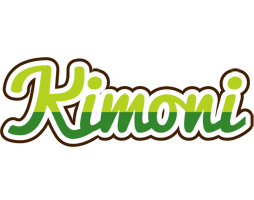 Kimoni golfing logo