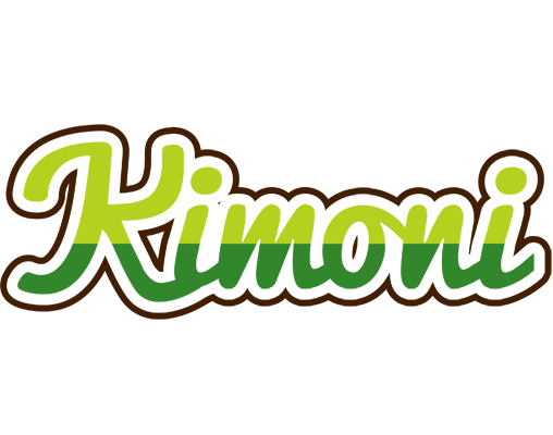 Kimoni golfing logo