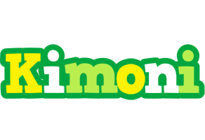 Kimoni soccer logo