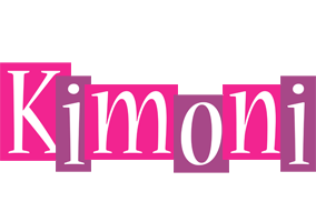 Kimoni whine logo