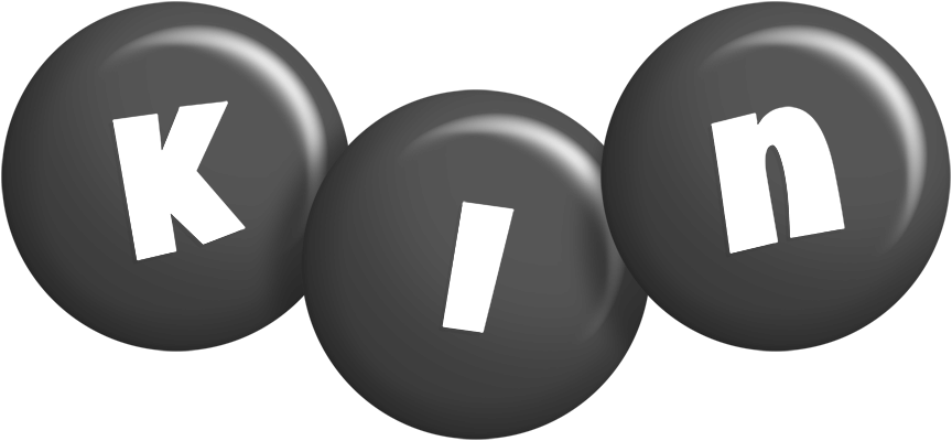 Kin candy-black logo