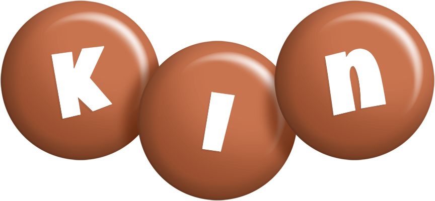 Kin candy-brown logo