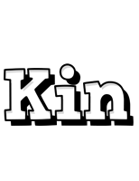 Kin snowing logo