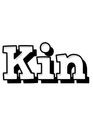 Kin snowing logo