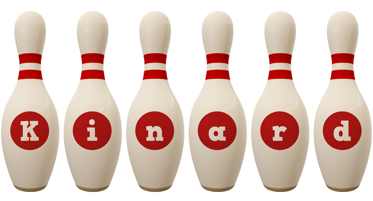 Kinard bowling-pin logo