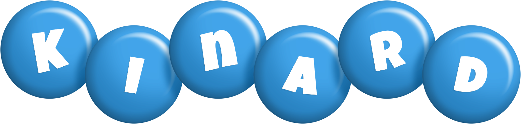 Kinard candy-blue logo