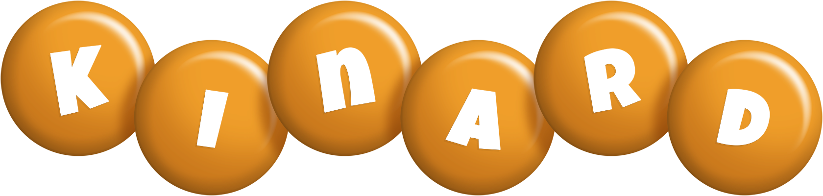 Kinard candy-orange logo