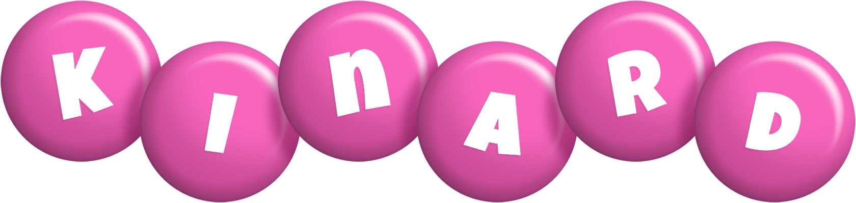 Kinard candy-pink logo