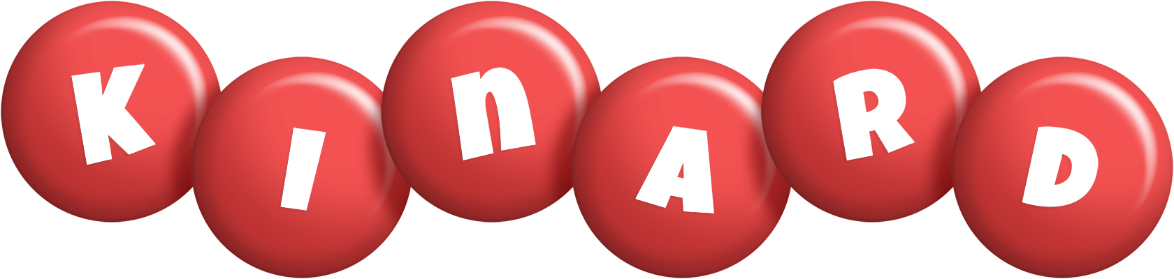 Kinard candy-red logo