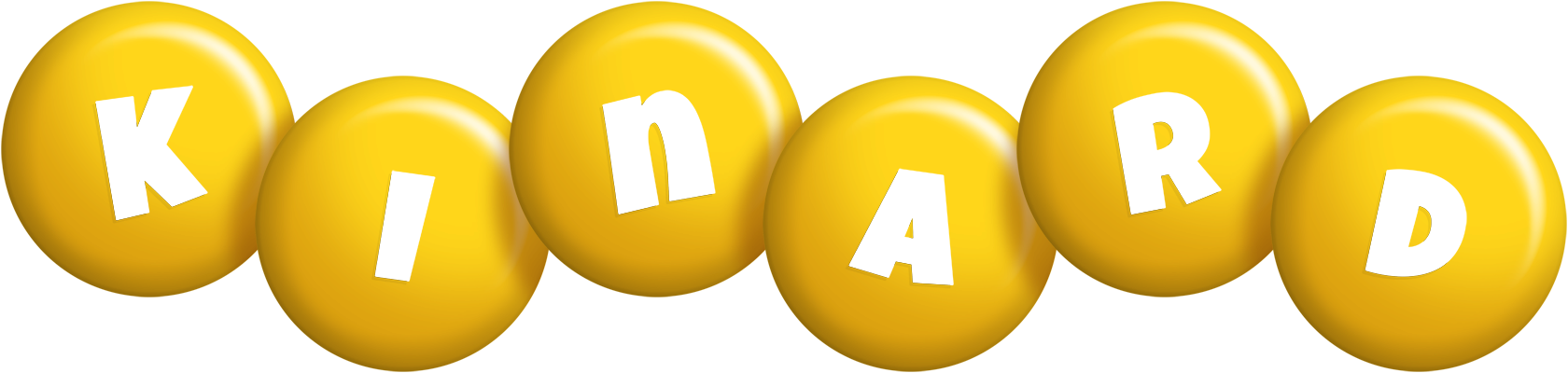 Kinard candy-yellow logo