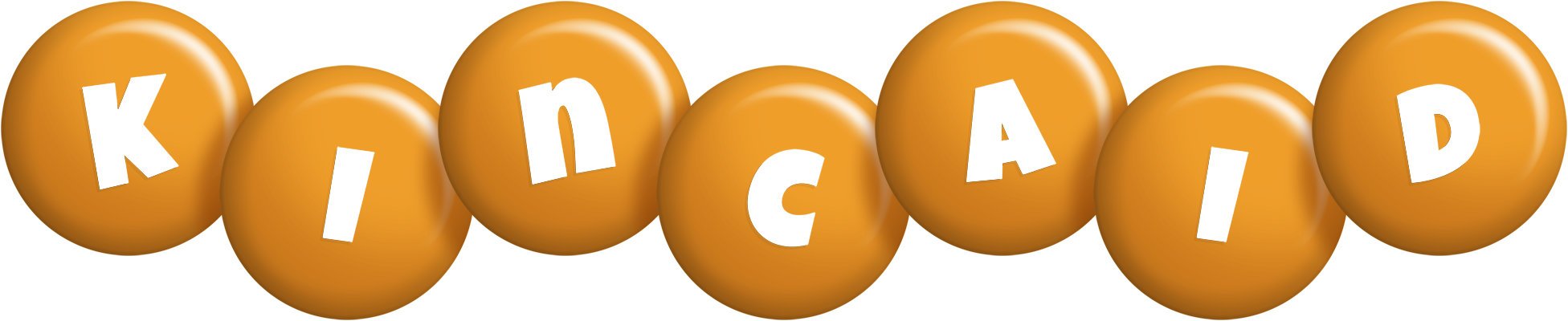 Kincaid candy-orange logo