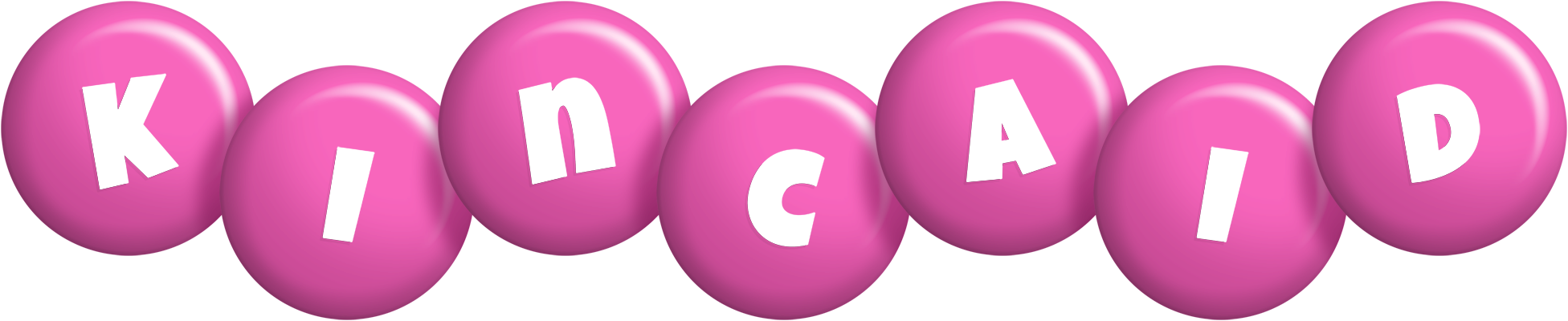 Kincaid candy-pink logo