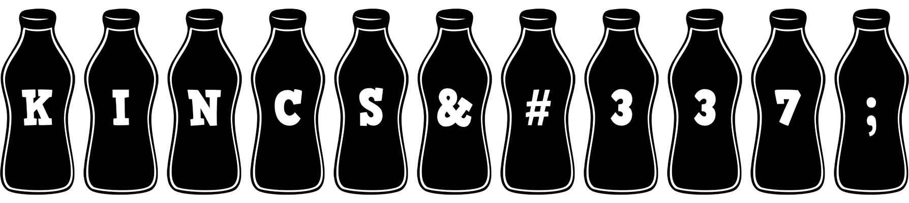 Kincső bottle logo