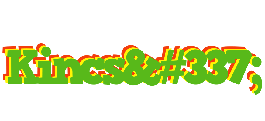 Kincső crocodile logo