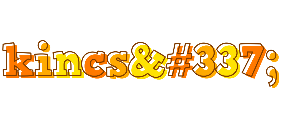 Kincső desert logo