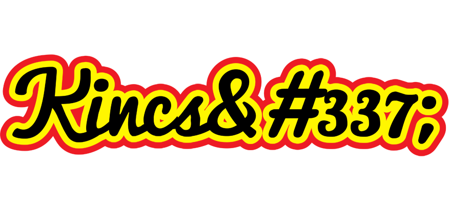 Kincső flaming logo