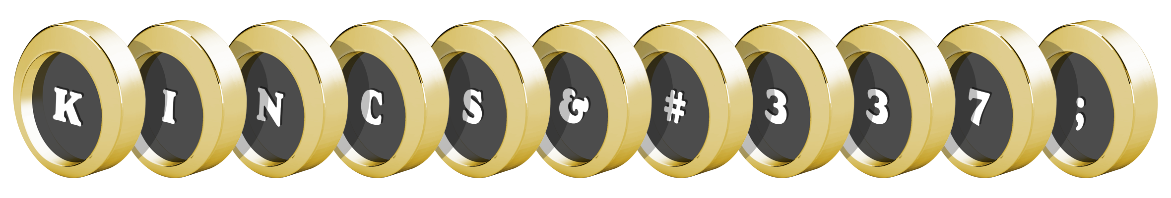 Kincső gold logo