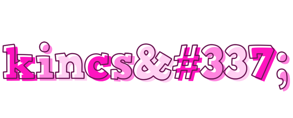 Kincső hello logo