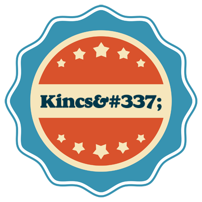 Kincső labels logo