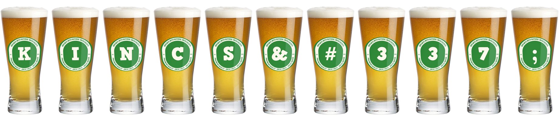 Kincső lager logo