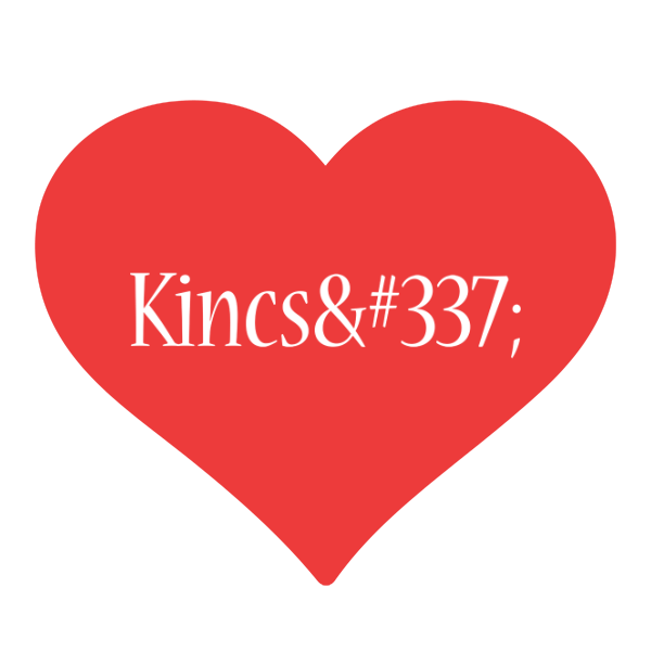 Kincső love logo