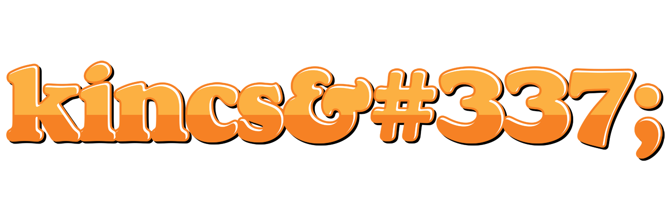 Kincső orange logo