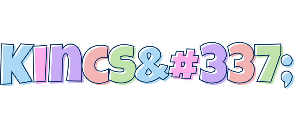 Kincső pastel logo