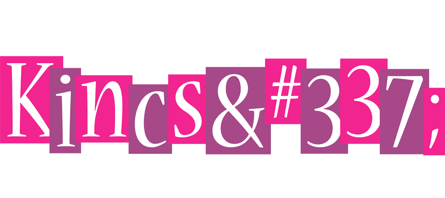 Kincső whine logo