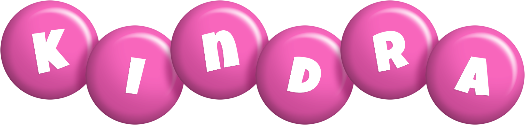 Kindra candy-pink logo