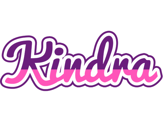 Kindra cheerful logo