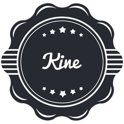 Kine badge logo