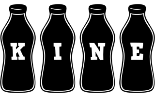Kine bottle logo