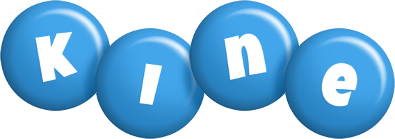 Kine candy-blue logo