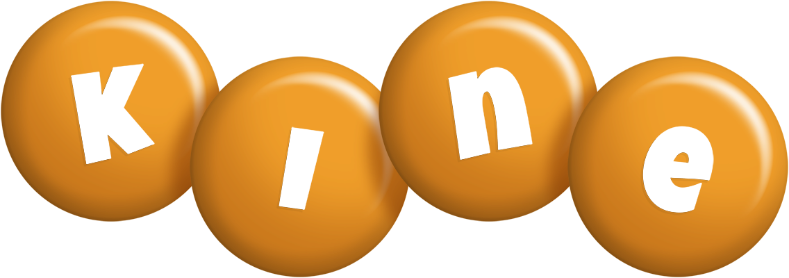 Kine candy-orange logo