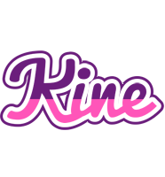 Kine cheerful logo
