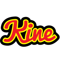 Kine fireman logo