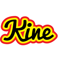 Kine flaming logo