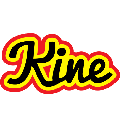 Kine flaming logo