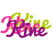 Kine flowers logo