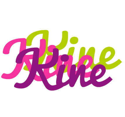 Kine flowers logo