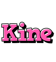 Kine girlish logo