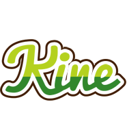 Kine golfing logo