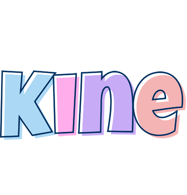 Kine pastel logo