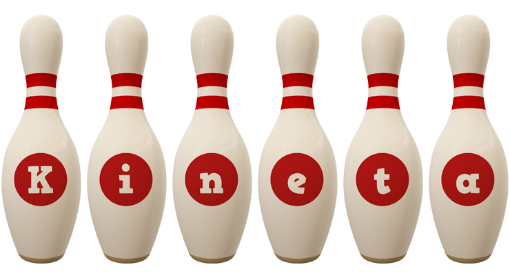 Kineta bowling-pin logo