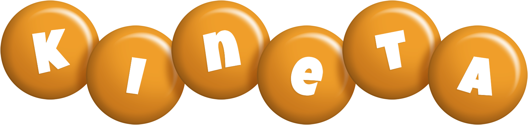 Kineta candy-orange logo